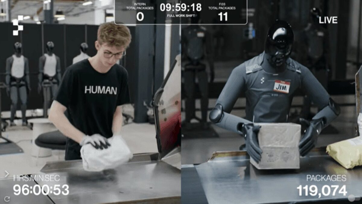 Ao vivo: robôs humanoides trabalham sem parar há mais de 170 horas!