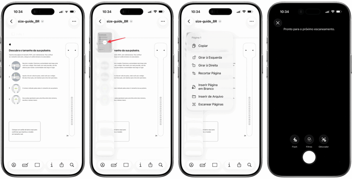 Como colocar um arquivo escaneado dentro do PDF no Pré-Visualização [iPhone, iPad e Mac]