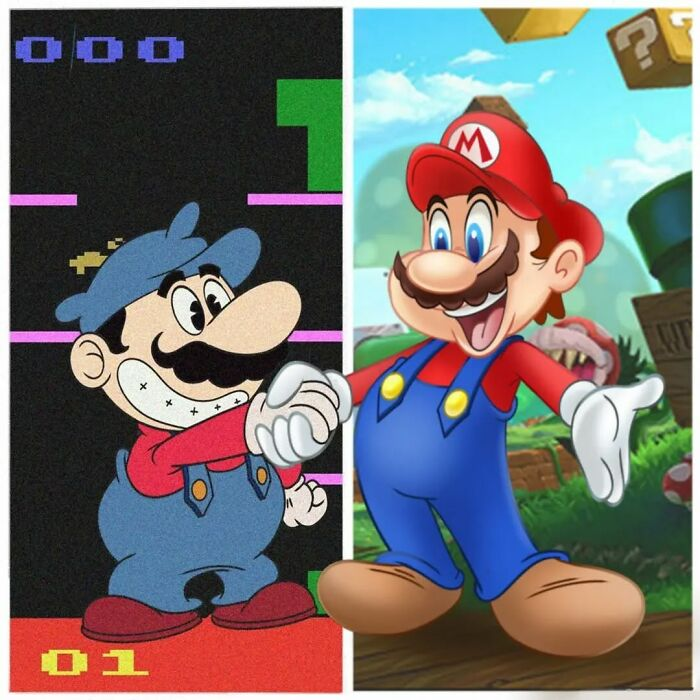 Como personagens queridos evoluíram ao longo do tempo