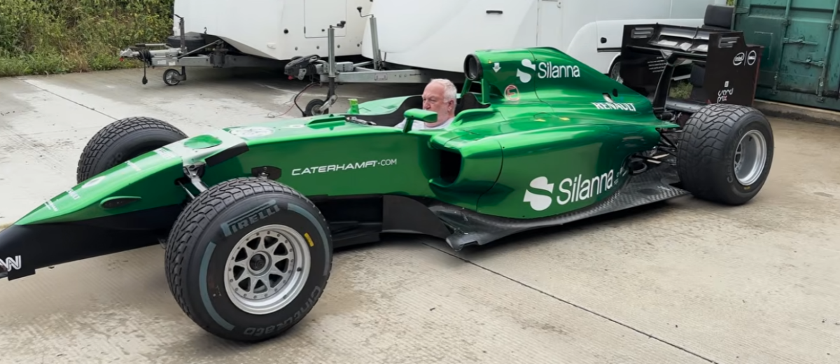 Como um homem construiu um carro de F1 em casa