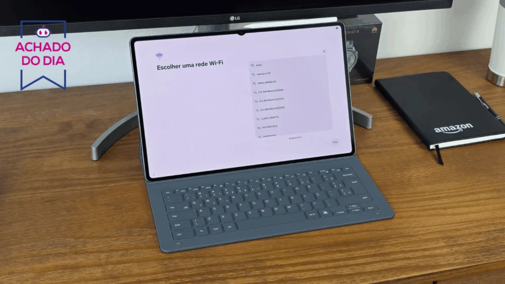 Galaxy Tab S11 Ultra (512 GB) tem oferta parcelável em até 10x com 28% OFF na Amazon