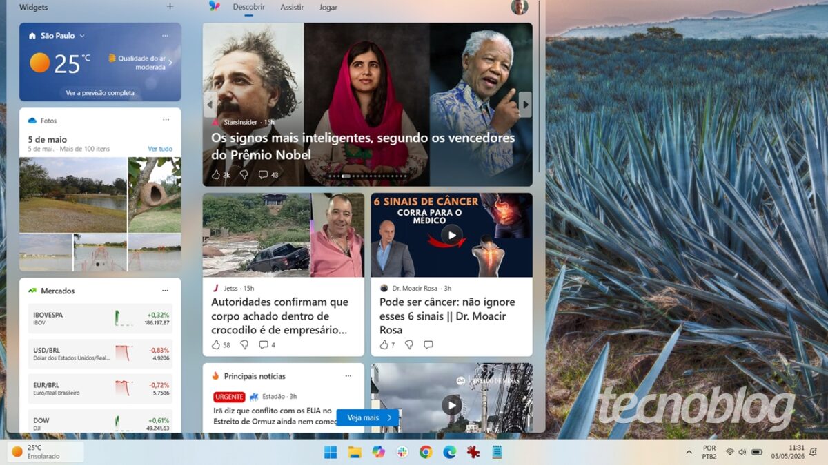 Microsoft promete widgets menos irritantes no Windows 11