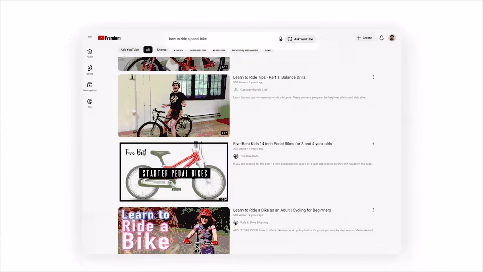 “Pergunte ao YouTube” levará busca com IA conversacional aos vídeos