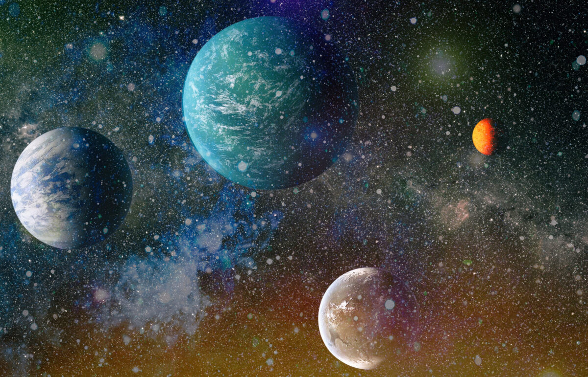 Qual é o tipo de planeta mais comum na Via Láctea?