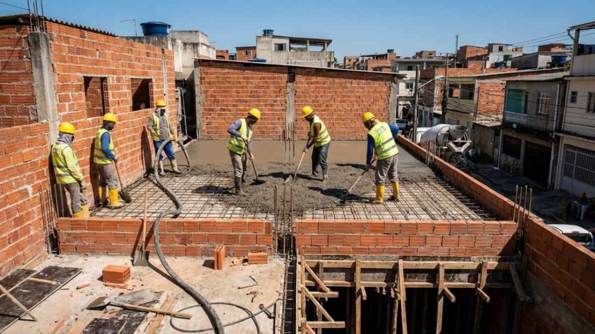 Quanto custa construir uma laje e subir outro andar?