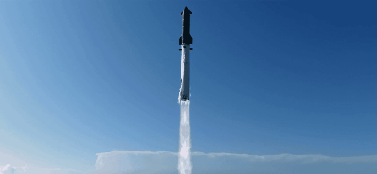 SpaceX lança nova versão da Starship, o maior foguete do mundo