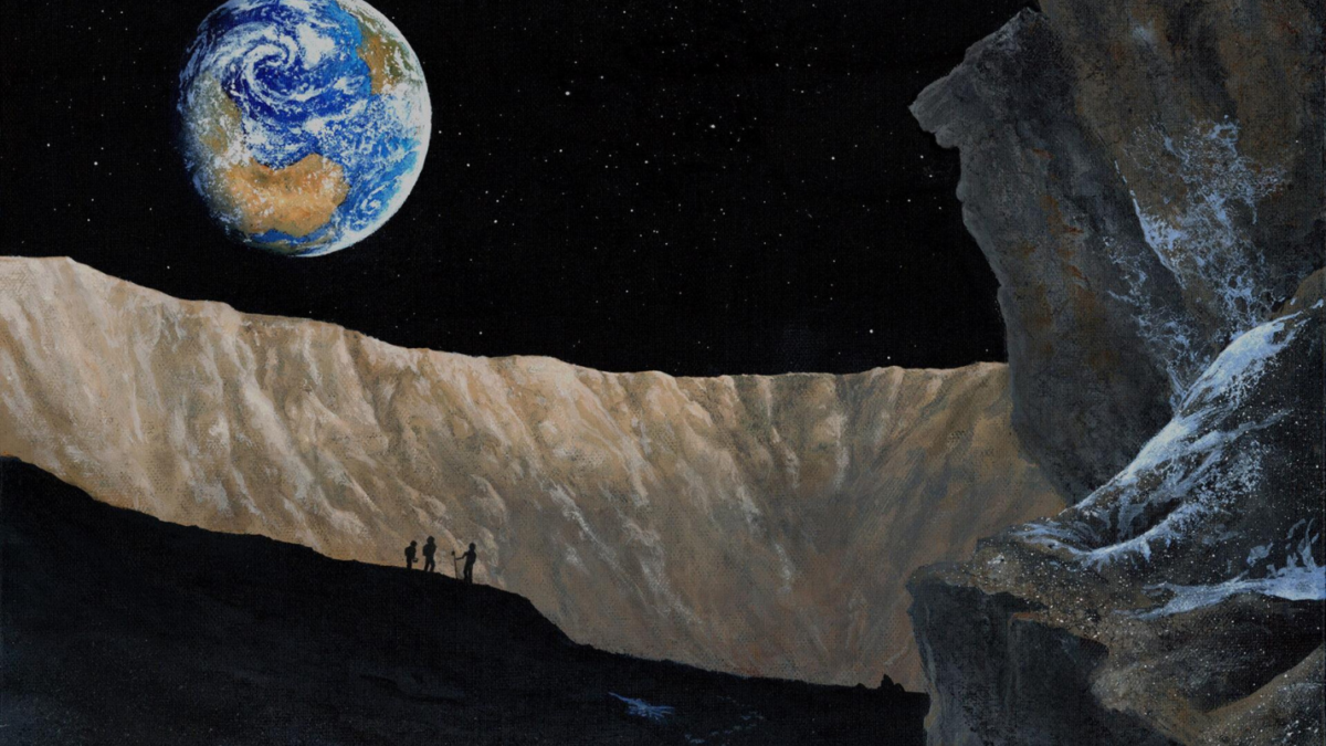 Um asteroide “decapitado” pode ter criado a maior cicatriz da Lua — e futuras missões Artemis talvez encontrem fragmentos do interior lunar espalhados no polo sul