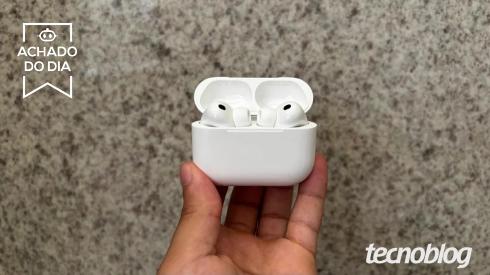 AirPods Pro 3 com ANC recebe 35% de desconto com cupom no Mercado Livre