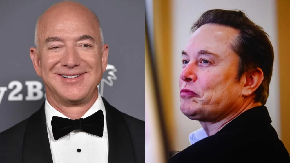 Bezos e Musk enfrentam dificuldades na corrida espacial bilionária