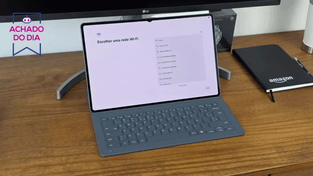 Galaxy Tab S11 Ultra (512 GB) tem oferta parcelável em até 10x com 28% OFF na Amazon
