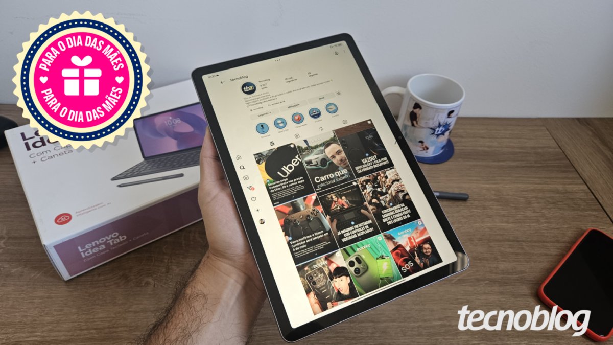 Lenovo Idea Tab edição Copa do Mundo tem 33% OFF em promoção para Dia das Mães
