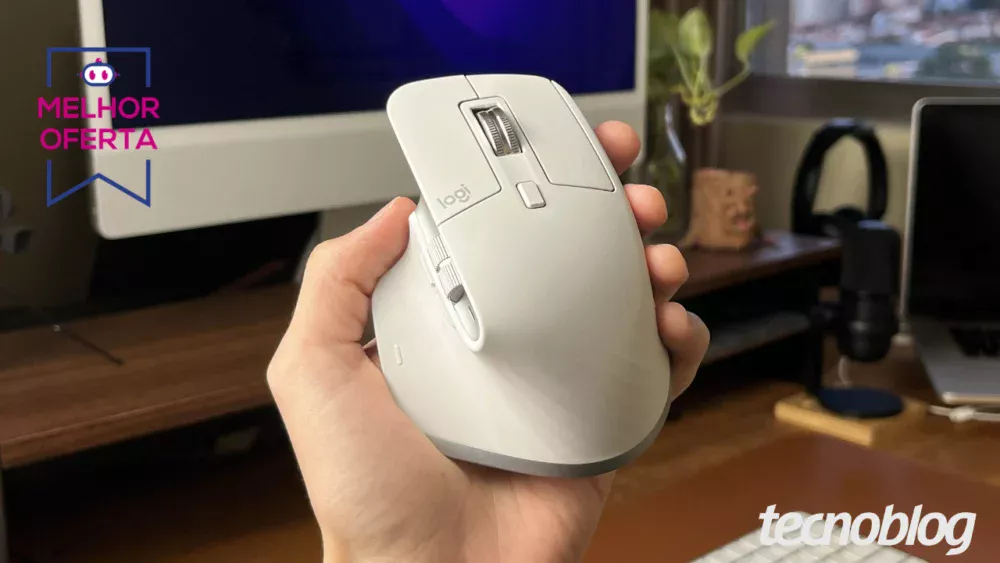 Mouse Logitech MX Master 3s tem oferta em até 10x com 26% OFF no Mercado Livre