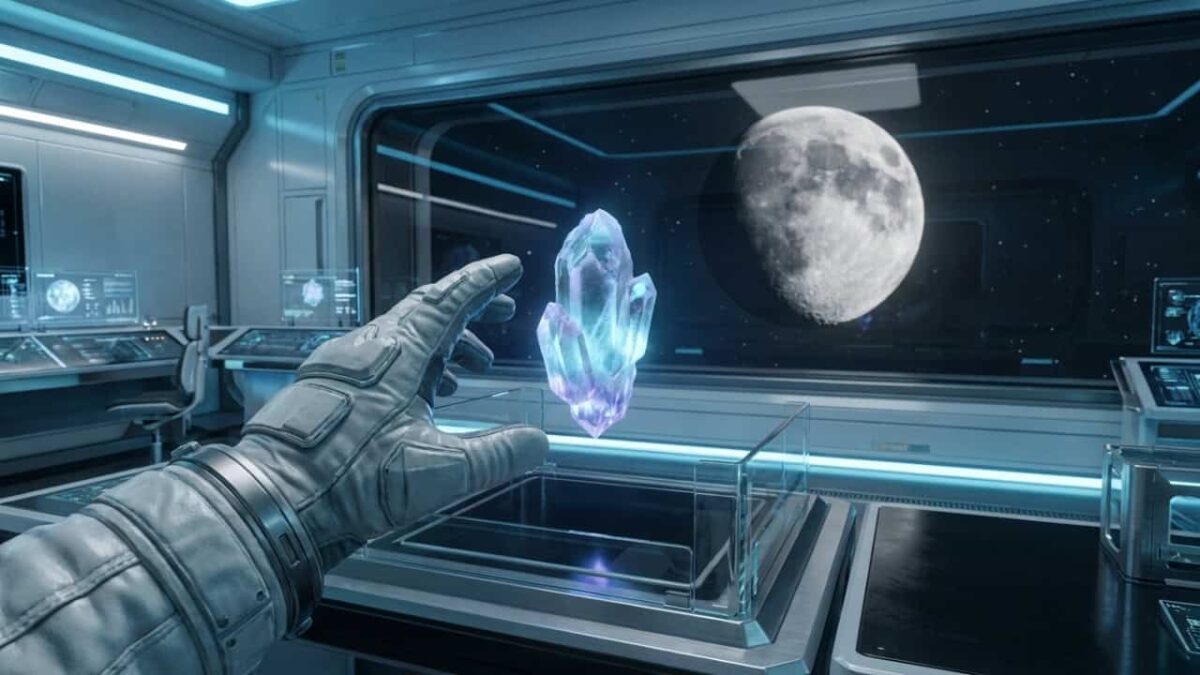 O mineral inédito encontrado na Lua que pode ser o segredo para criar energia limpa e barata para todo o mundo