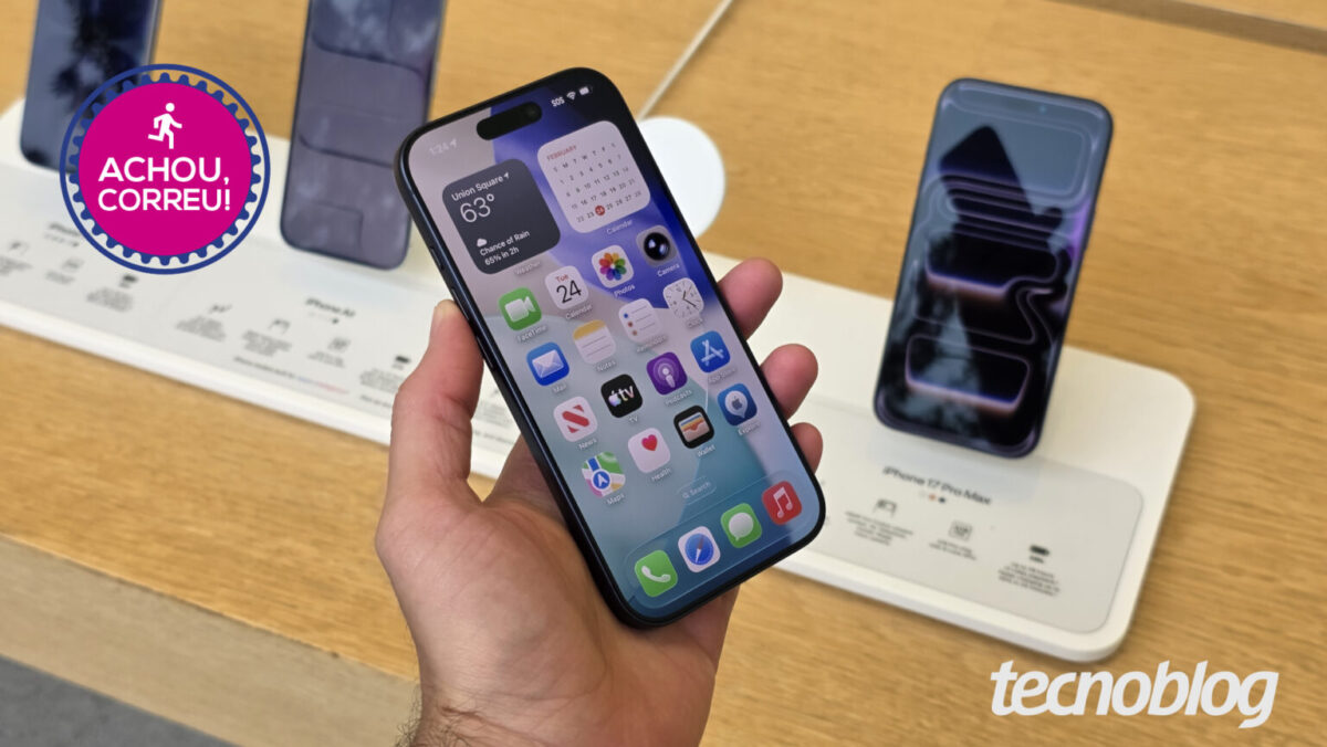 iPhone 17 (256 GB) sai 31% mais barato com cupom em oferta na Amazon