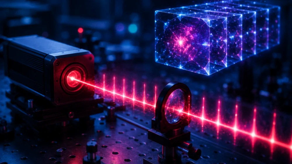 Cientistas criam cristais do tempo usando um laser comum e transformam uma ideia quase impossível em realidade experimental