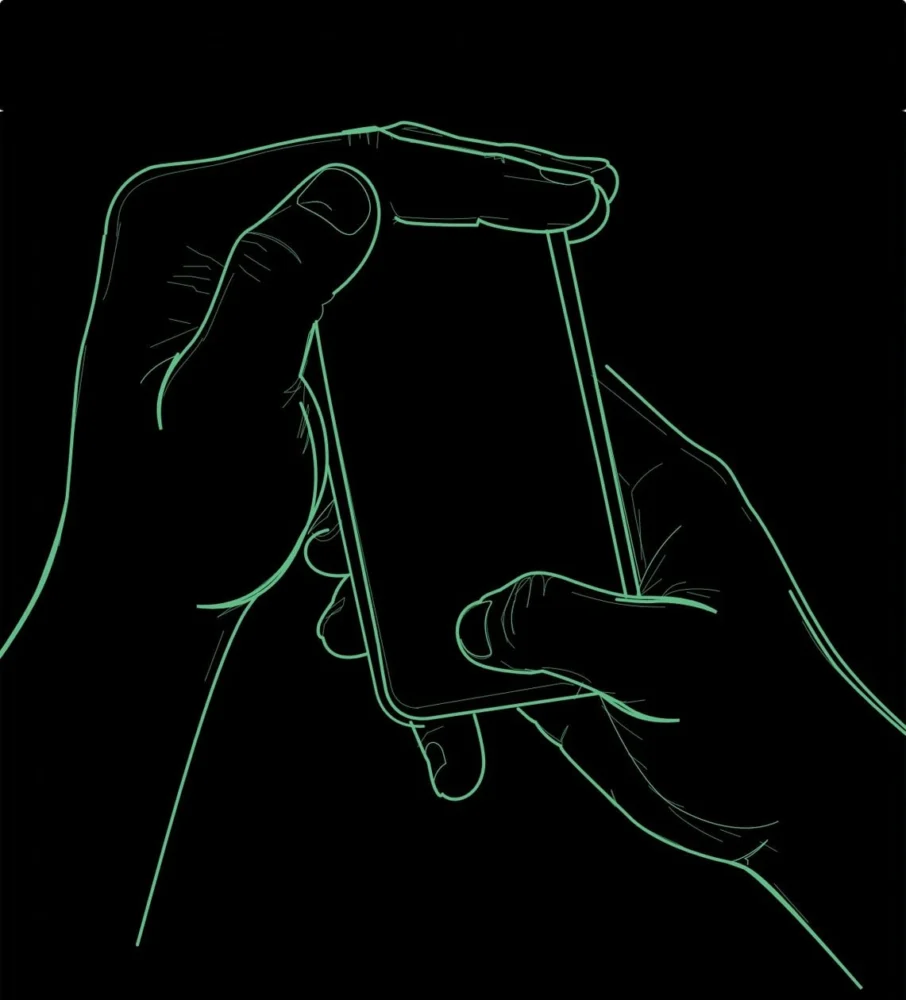 Com esse app, você só consegue ler o que está debaixo da sua mão