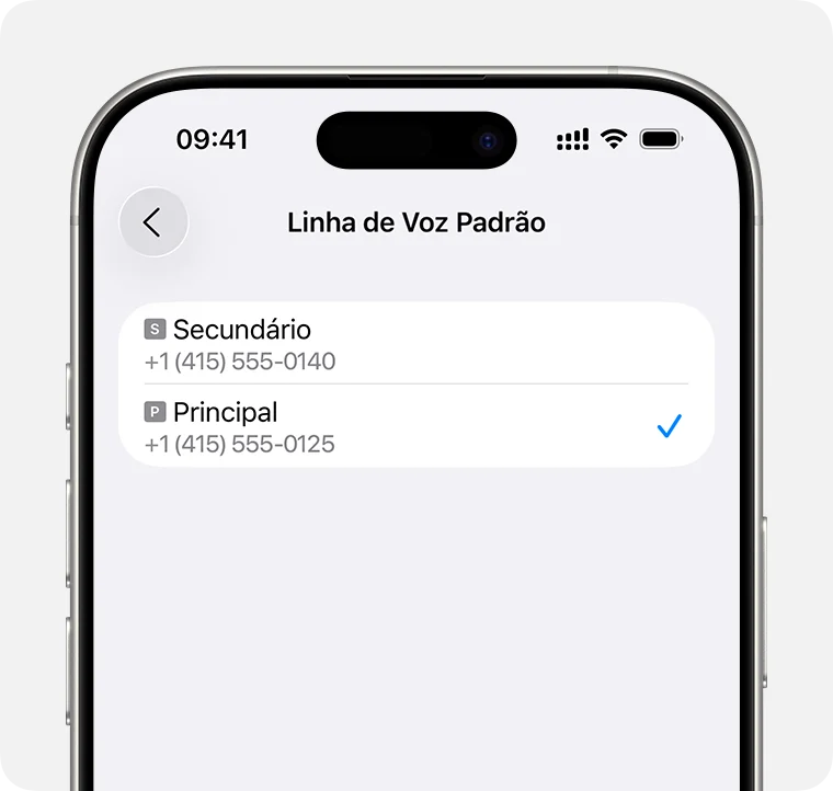 Como adicionar uma etiqueta para uma linha em iPhones com Dual SIM