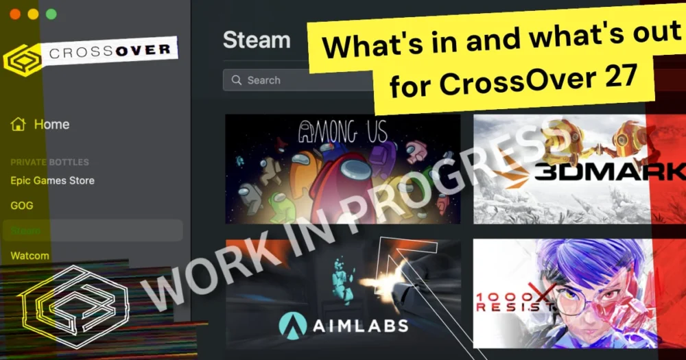 CrossOver 27 é lançado e encerra suporte a Macs com chips Intel