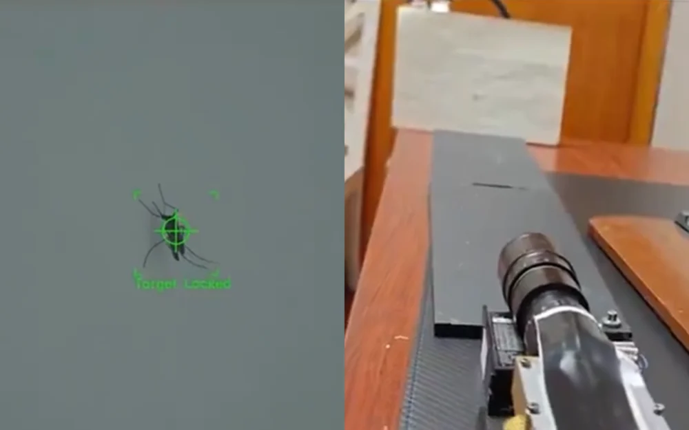 Engenheiro combina laser e IA para exterminar mosquitos