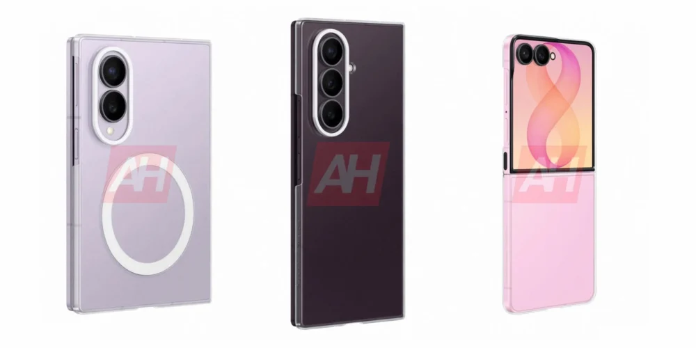 Galaxy Z Fold 8, Fold 8 Ultra e Flip 8 têm cores e capas oficiais vazadas