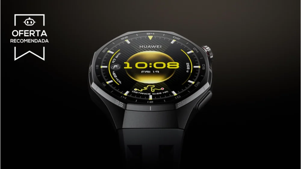 Huawei Watch GT 6 Pro com caixa de titânio tem oferta em 12x sem juros na Amazon