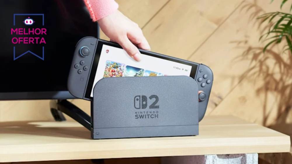 Nintendo Switch 2 sai por até 10x sem juros em promoção no Mercado Livre