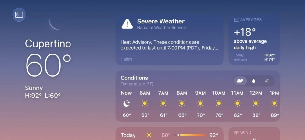 Primeira beta do iOS 27 exibe diversos apps nativos no modo paisagem; Siri poderá ter lembrete de pausa e mais
