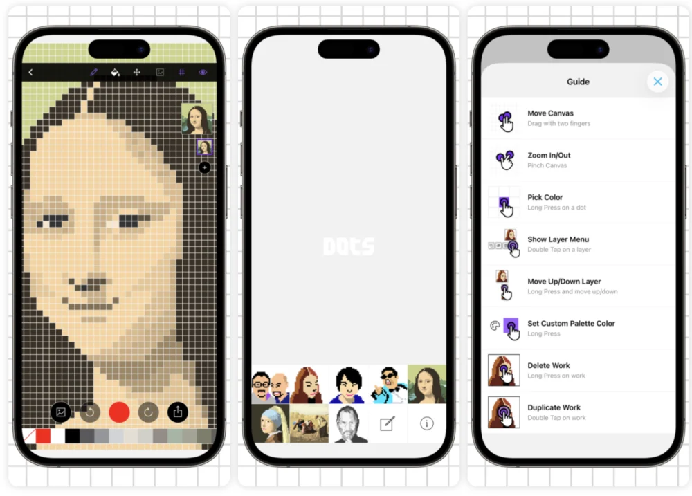 Promoções na App Store: Dots (Pixel Art), Sokobond, Moment Pro Camera II e mais!