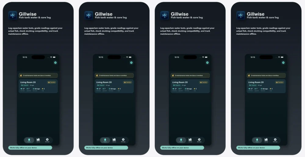 Promoções na App Store: Gillwise: Aquarium Care, Frostpunk 2, Índice UV – Raios solares e mais!