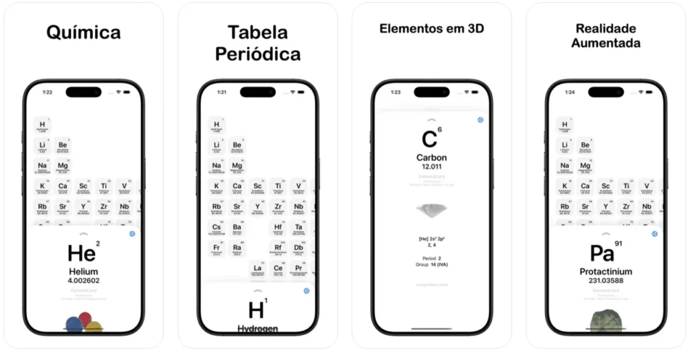 Promoções na App Store: Tabela Periódica Química 2026, Assassinatos em Budapeste, DeskReset – Desk Stretches e mais!