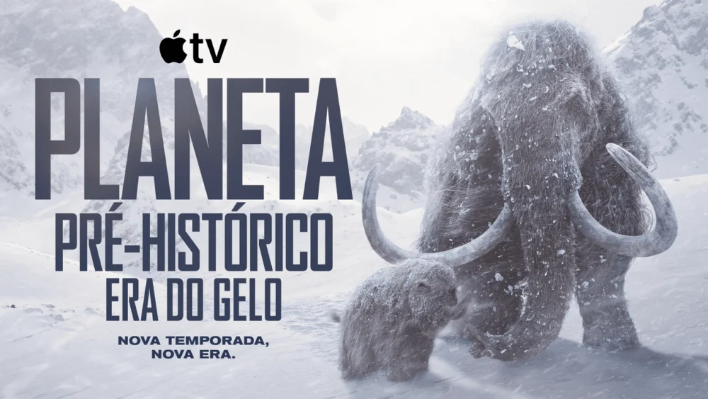Trilha de “Planeta Pré-histórico”, do Apple TV, fez uso de fósseis e réplicas de animais extintos