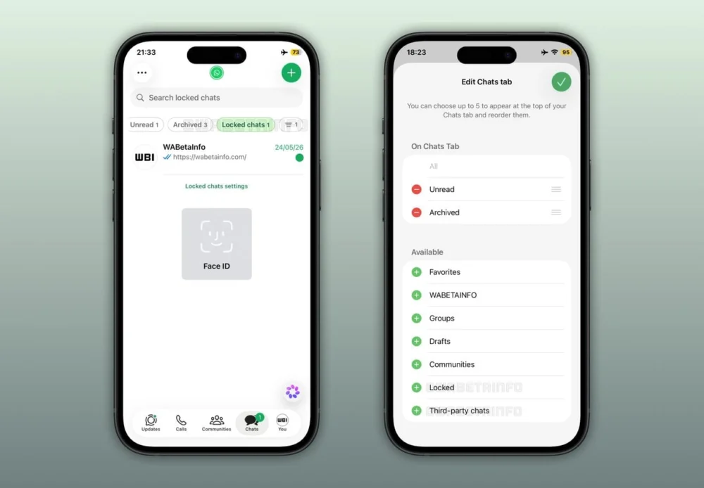 WhatsApp testa novos filtros para conversas arquivadas e trancadas no iOS