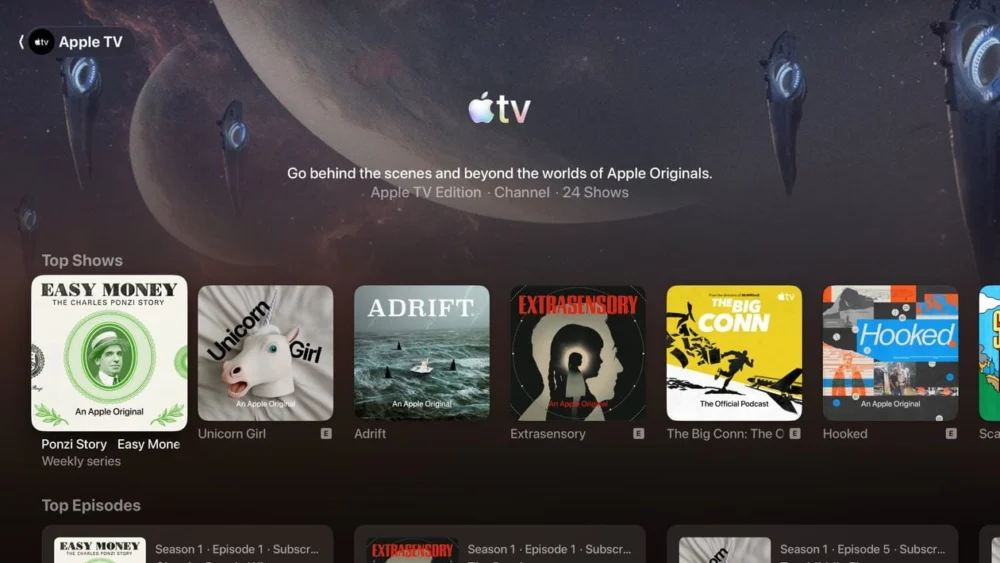 tvOS 27 virá com app Podcasts redesenhado, melhorias de performance e mais