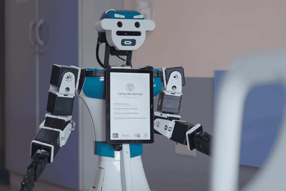 Conheça o Alter-Ego, robô humanoide feito para ajudar em hospitais