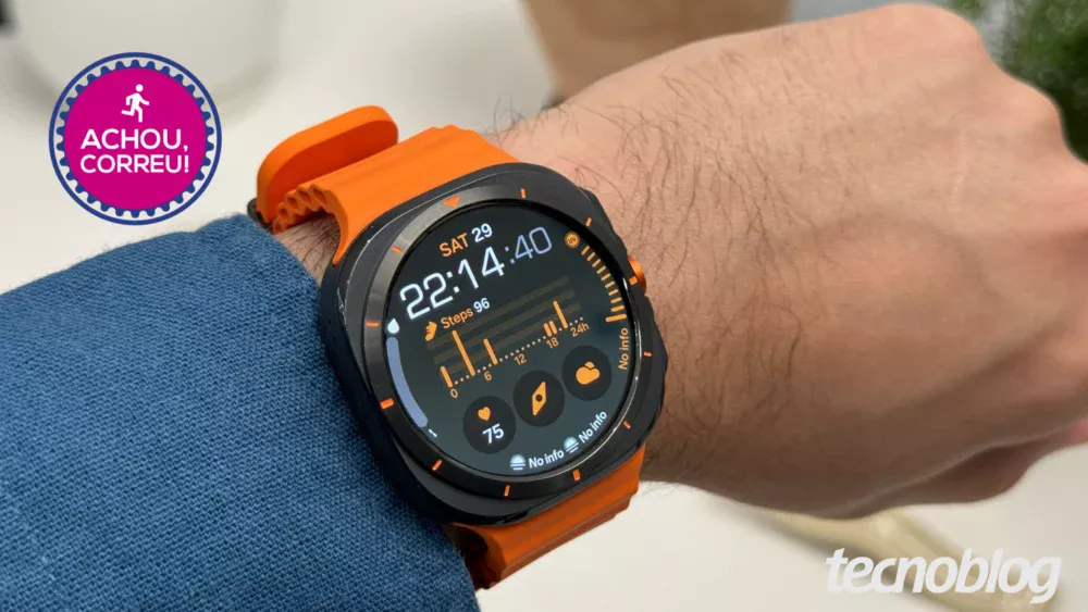 Galaxy Watch Ultra tem 60% OFF para assinantes Amazon Prime em até 12x sem juros