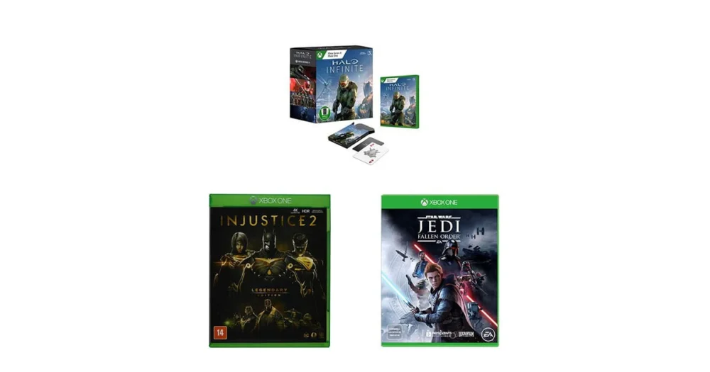 Halo, Injustice e Star Wars: veja uma seleção de jogos Xbox em promoção na Amazon