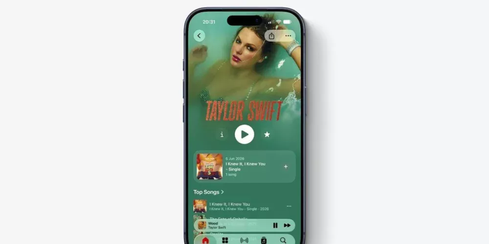Páginas de artistas redesenhadas, Siri AI e mais: as novidades do Apple Music nos sistemas 27