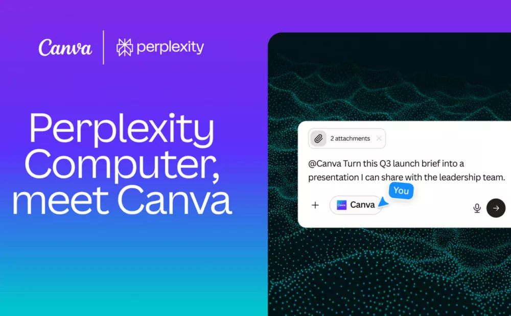 Perplexity Computer ganha conector do Canva e abordagem híbrida de agentes