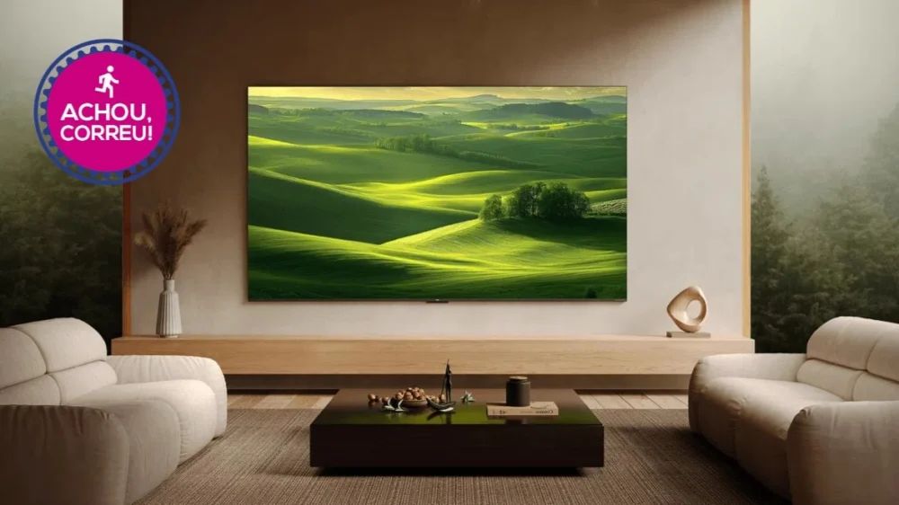 Smart TV TCL QD-Mini LED 65” atinge 36% OFF no AliExpress em até 12x sem juros