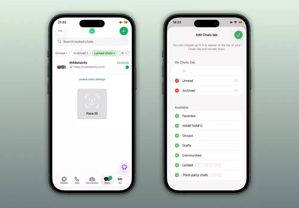 WhatsApp testa novos filtros para conversas arquivadas e trancadas no iOS