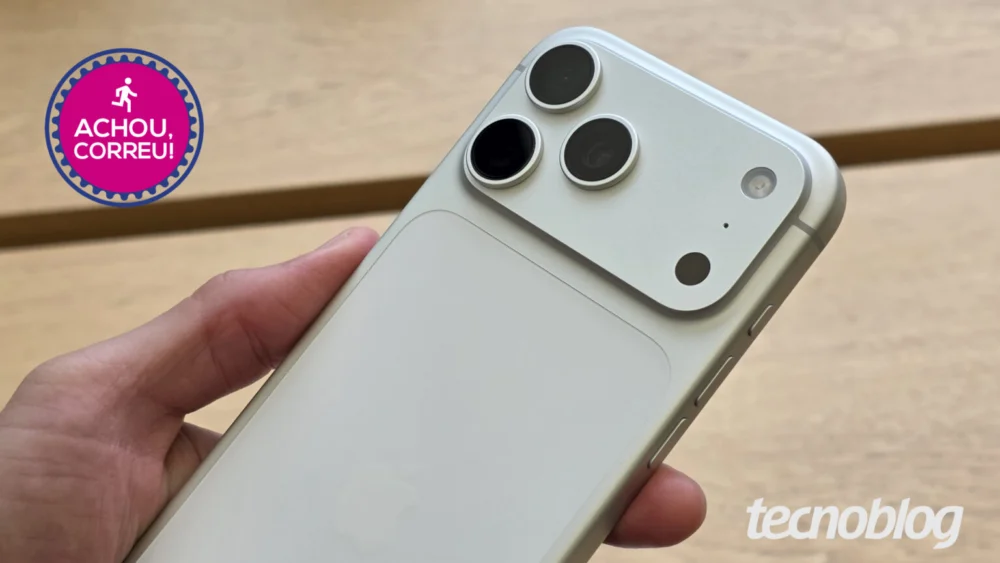 iPhone 17 Pro Max ainda é caro, mas preço cai bastante nesta oferta