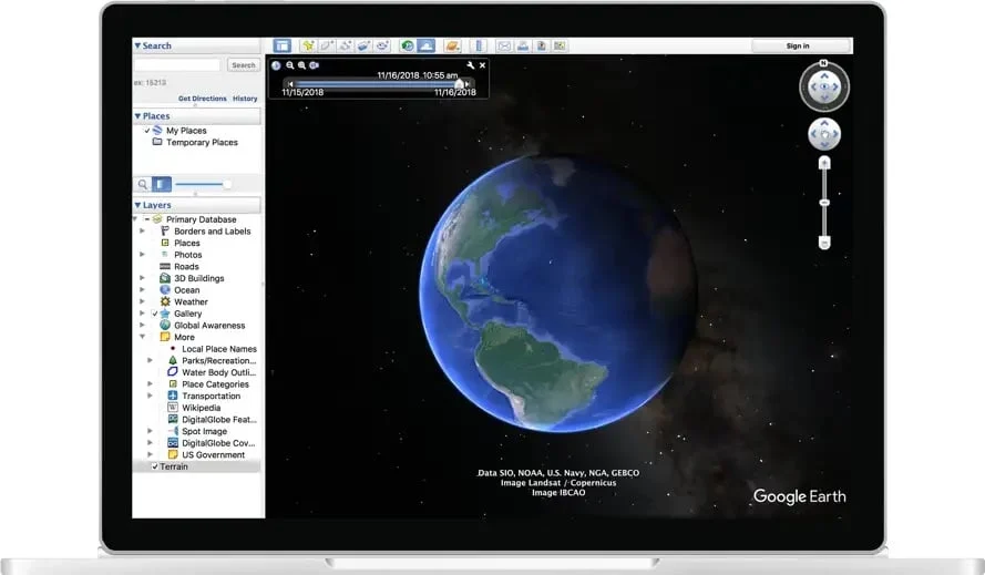 Aplicativo Google Earth Pro será descontinuado no ano que vem