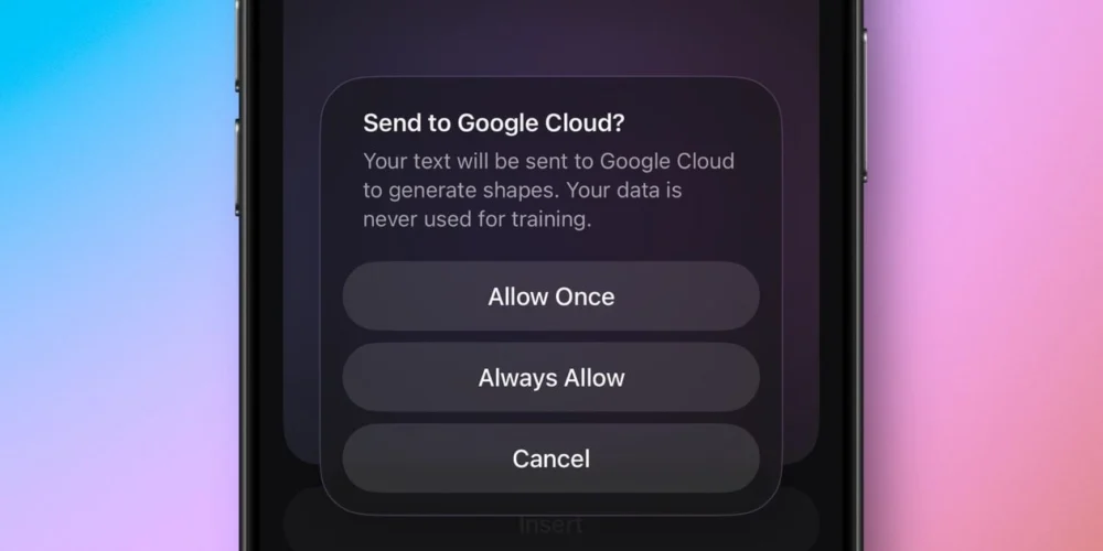 Apple agora alerta quando comandos em apps vão para servidores do Google