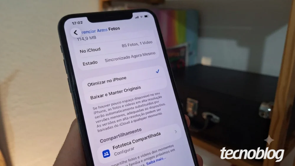 Como salvar fotos no iCloud e apagar do iPhone 