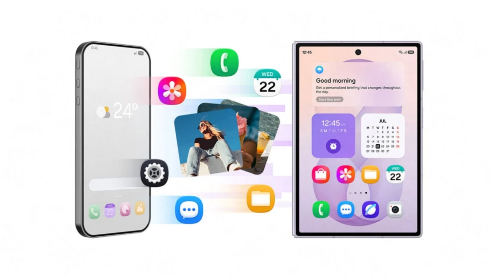 Como transferir dados do iPhone para um Galaxy com o Smart Switch