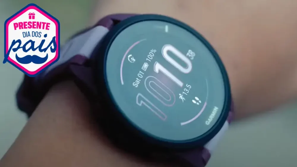 Dia dos Pais 2026: Garmin Forerunner 165 recebe 30% de desconto na Amazon