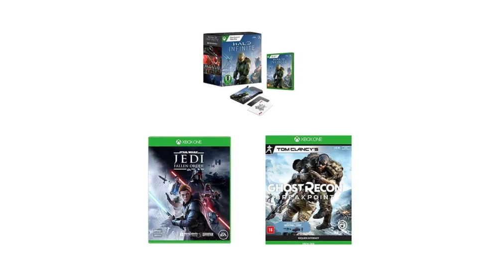 Halo, Jedi e Ghost Recon: uma seleção de jogos Xbox em promoção para montar sua biblioteca