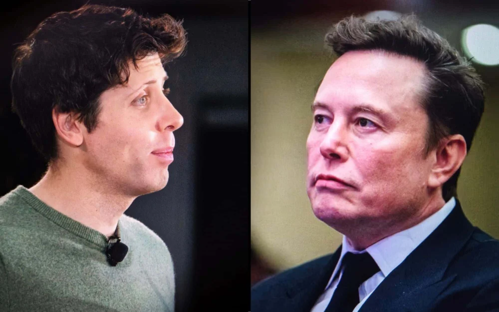 Musk e Altman trocam farpas no X após Apple processar OpenAI