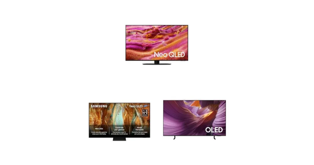 Quer uma TV com imagem perfeita? Veja seleção de NEO QLED e OLED da Samsung em promoção
