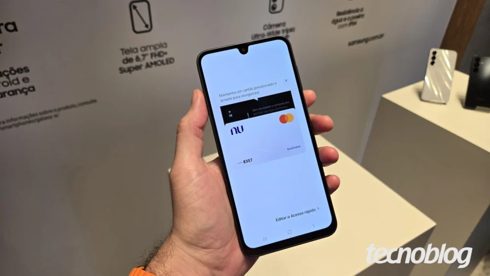Samsung Wallet agora permite fazer Pix com chaves cadastradas